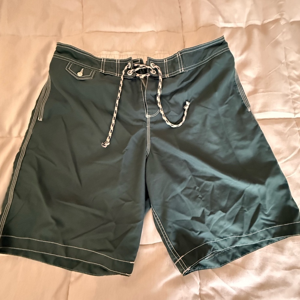 Men's Old Navy Green Swim Shorts